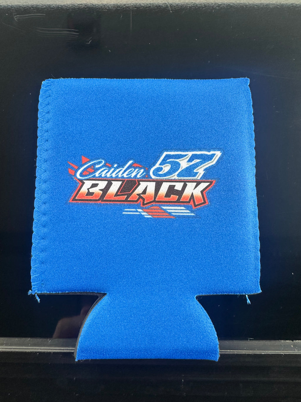 2026 Black/Blue Can Coozie