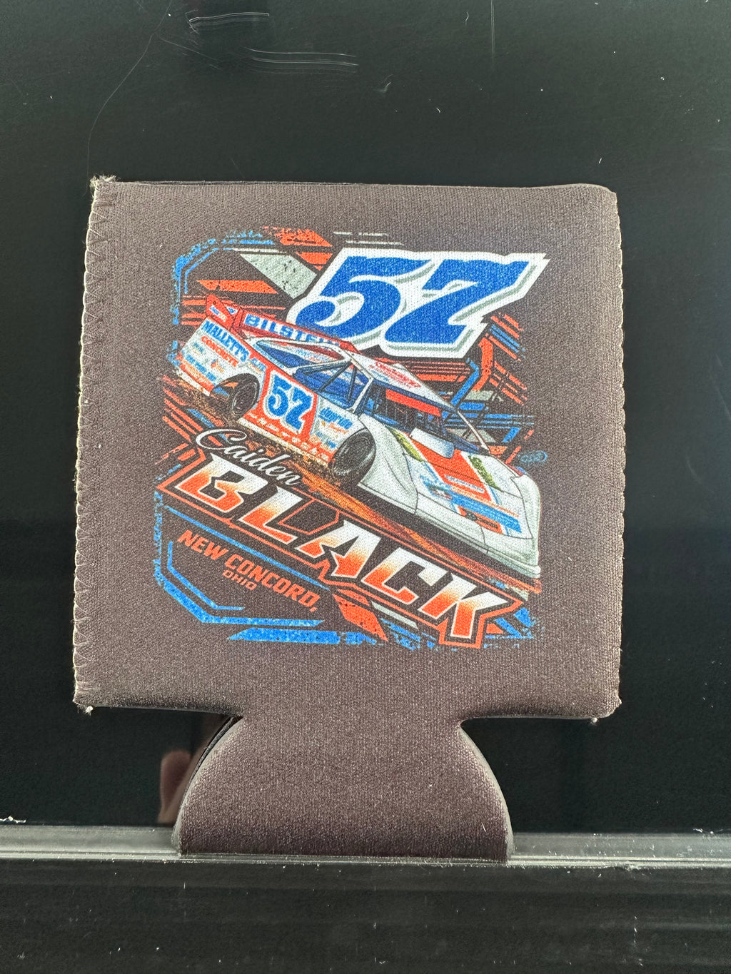 2026 Black/Blue Can Coozie